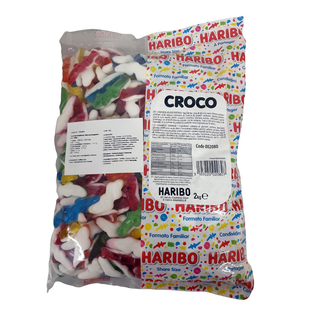 Haribo Crocodiles - 2kg megapack